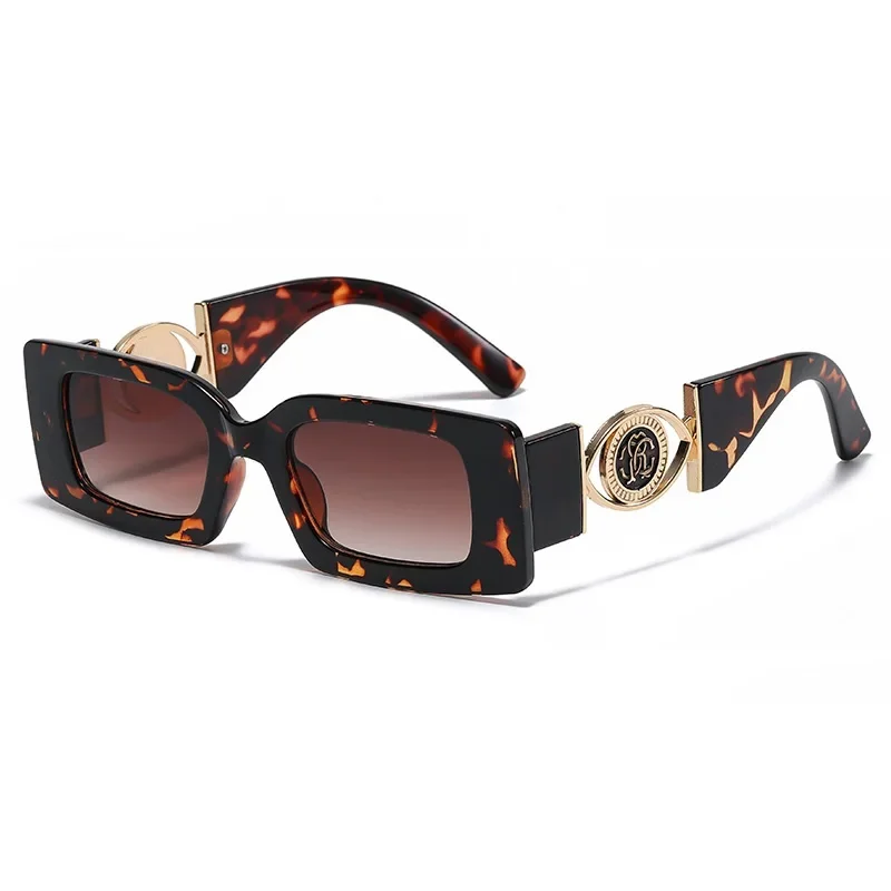 مستطيل صغير النظارات الشمسية الرجال النساء السفر ظلال مربع نظارات شمسية خمر الرجعية Lunette Soleil فام Gafas دي سول UV400