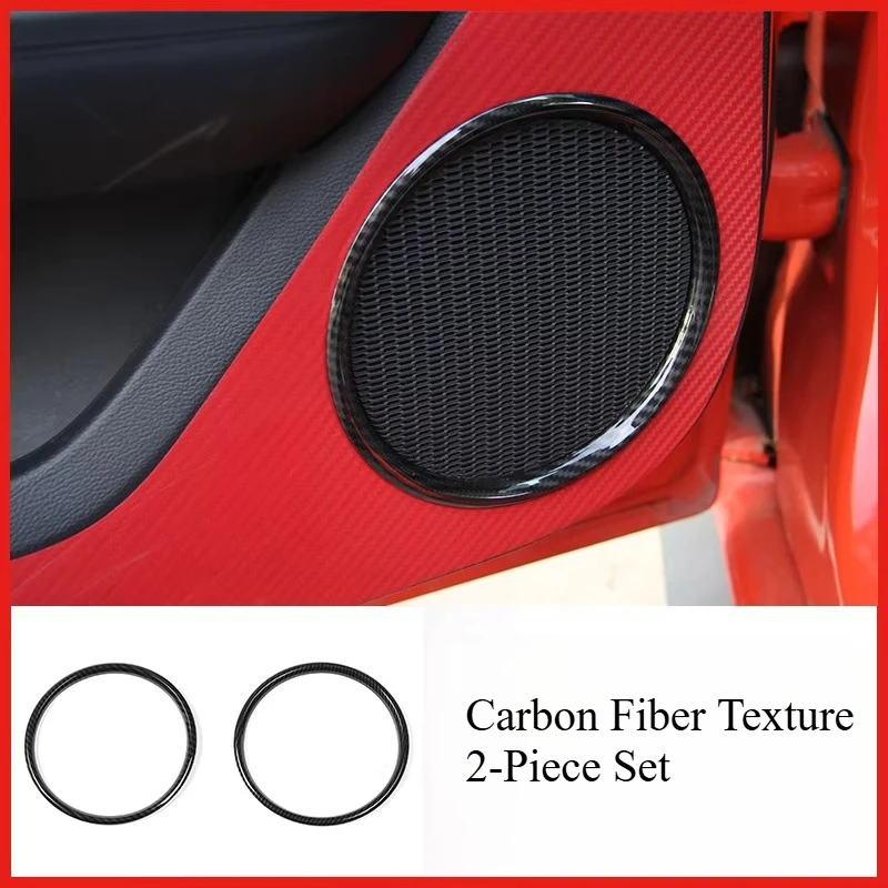 

For Ford Mustang Interior Modification Door A-pillar Horn Ring Car Amplifier Decorative Accessories Automobiles Accessories