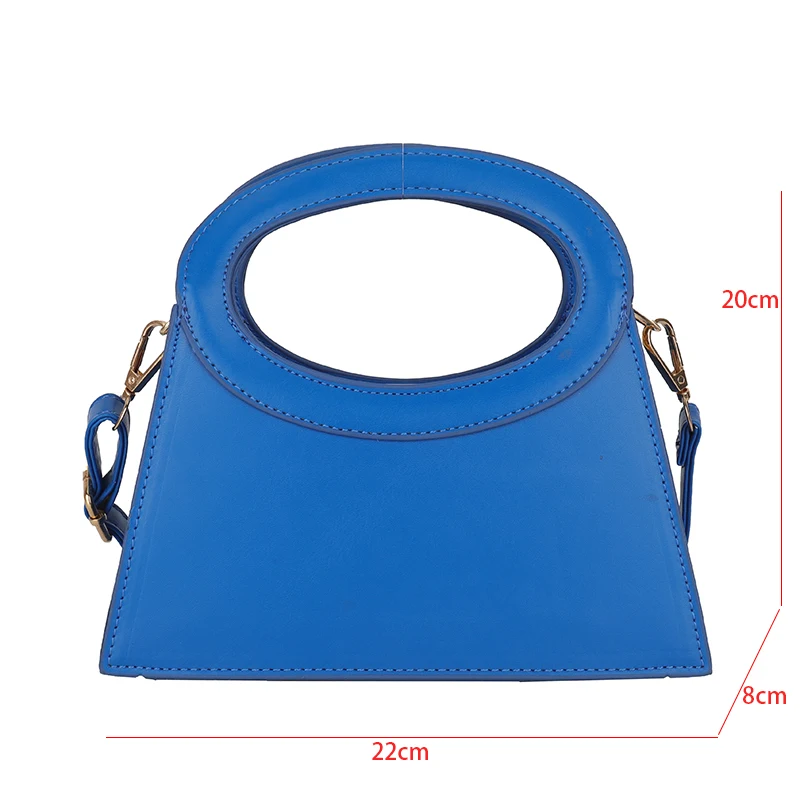 Big Round Handle Tote Bag For Women 2023 Summer 8 Color Shoulder Crossbody Bags Designer Small Square Bag Brand Women Handbag