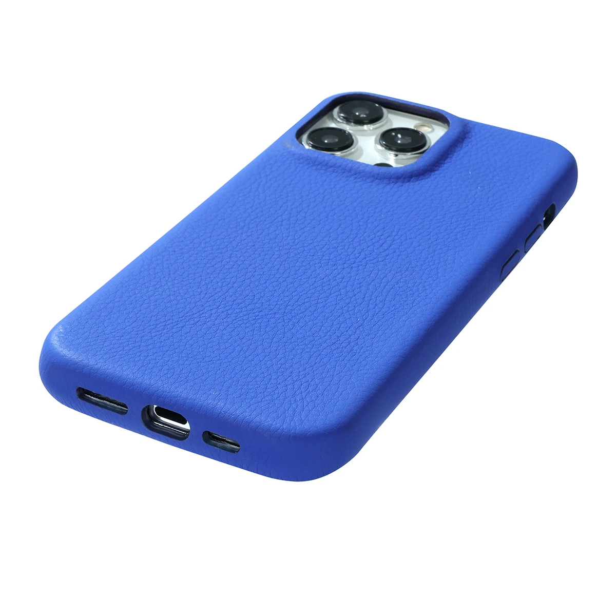 Luxury Matte Lychee Pattern Buttons PU Leather Case For iPhone 15 Pro Max 14 Plus 13 12 11 Cover Shell image 5