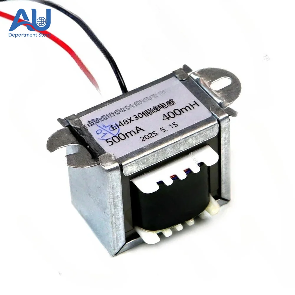 500mA 270-280-290-300mH Inductor Choke Barrier Power Supply Filter Copper Wire EI48X30