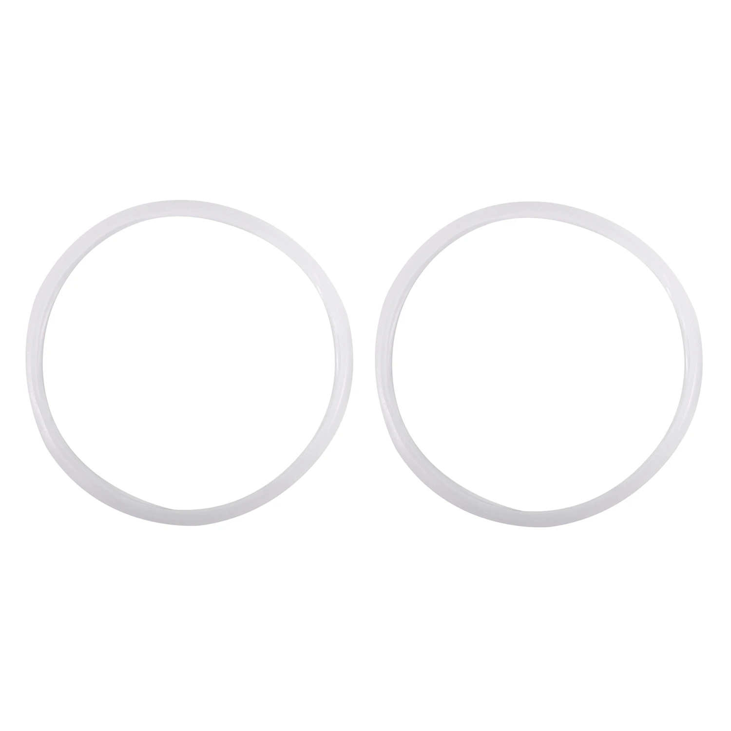 Anello di tenuta con guarnizione in gomma da 2 pezzi diametro interno da 20cm per pentola a pressione da 4 litri