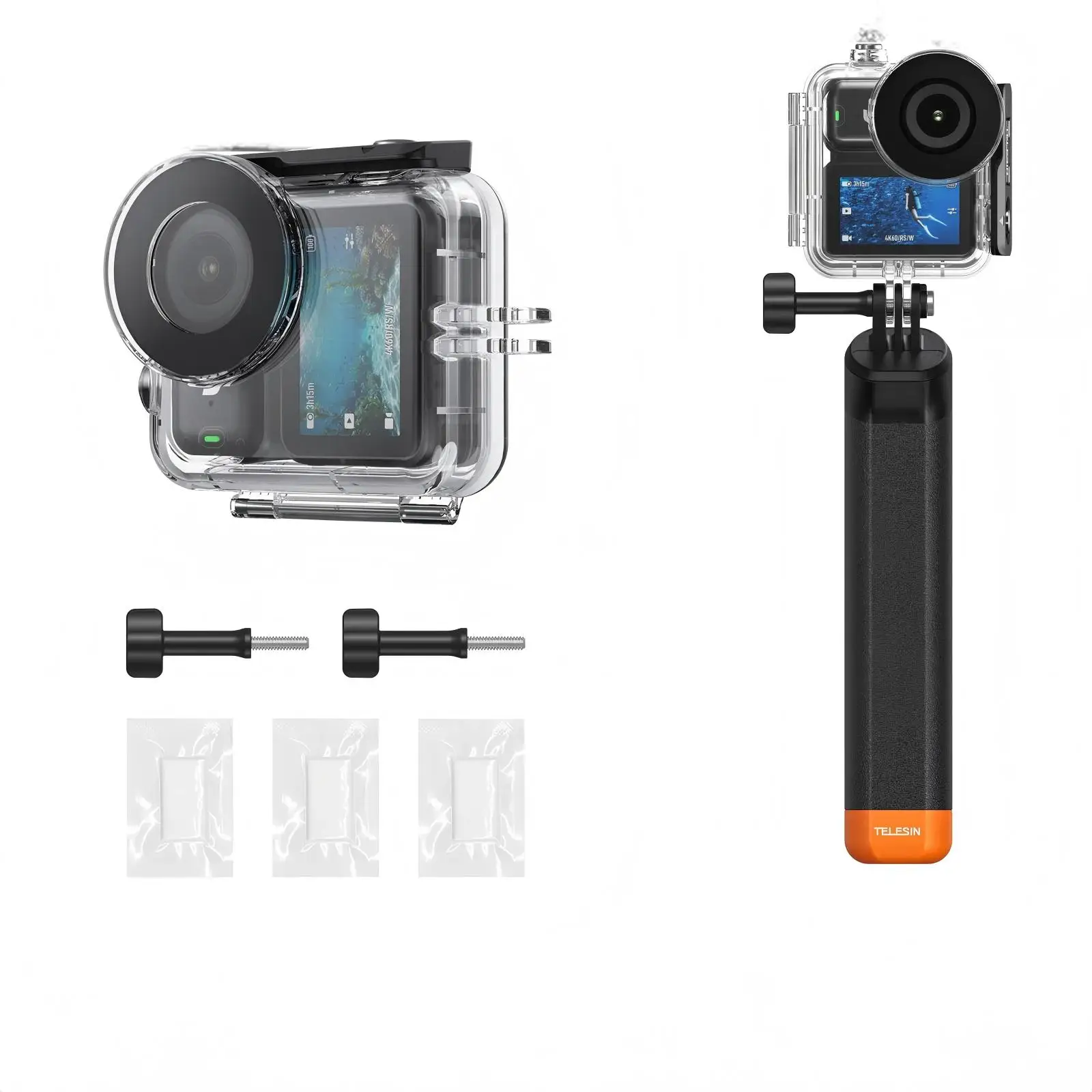 

TELESIN 60M Diving Waterproof Case For DJI OSMO Nano Underwater Anti-fog Housing Cover For DJI Nano Protective Cover Case