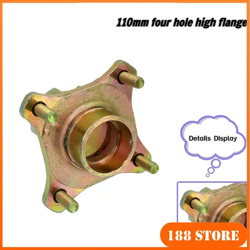 

110mm 4 Hole High Flanged M10 Stud Disc Brake Front Hub for China Kandi150cc 200ccGoKart Buggy Karting ATV Quad Bike Accessories