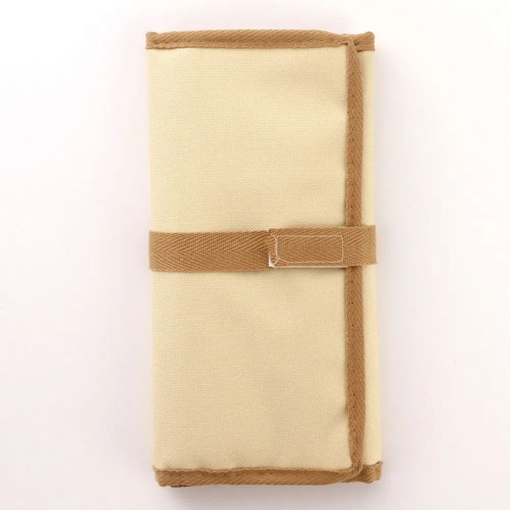 24 teile/satz Holzgriffe Acryl Pinsel Set Nylon Haar mit Tuch Rolle Fall Ölgemälde Pinsel Langlebig Schrubben Schaber