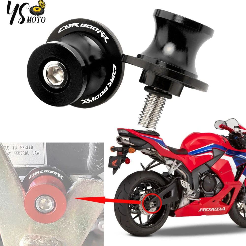 For Honda CBR 600RR CBR600RR CBR 600RR 2004-2022 2021 2020 2019 Motorcycle CNC Accessories Stand Screw M8 Swingarm Spools Slider