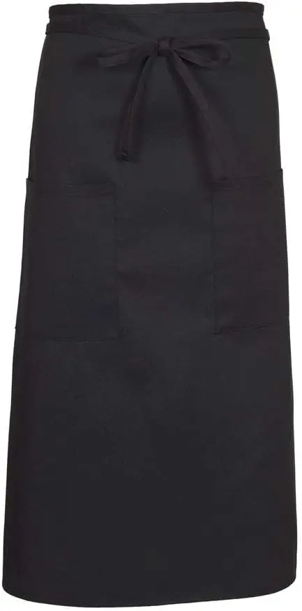 

Two Pocket Full Length Bistro Apron, Durable and Stylish for Cooking and Serving