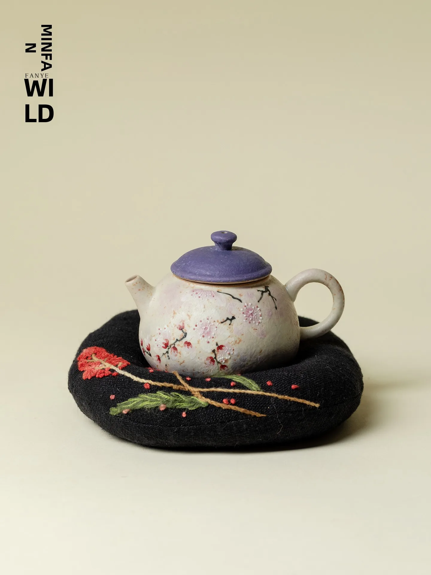 

Термостойкая подставка для чайников и кружек Fanye из хлопка и льна, ручной работы, в китайском стиле