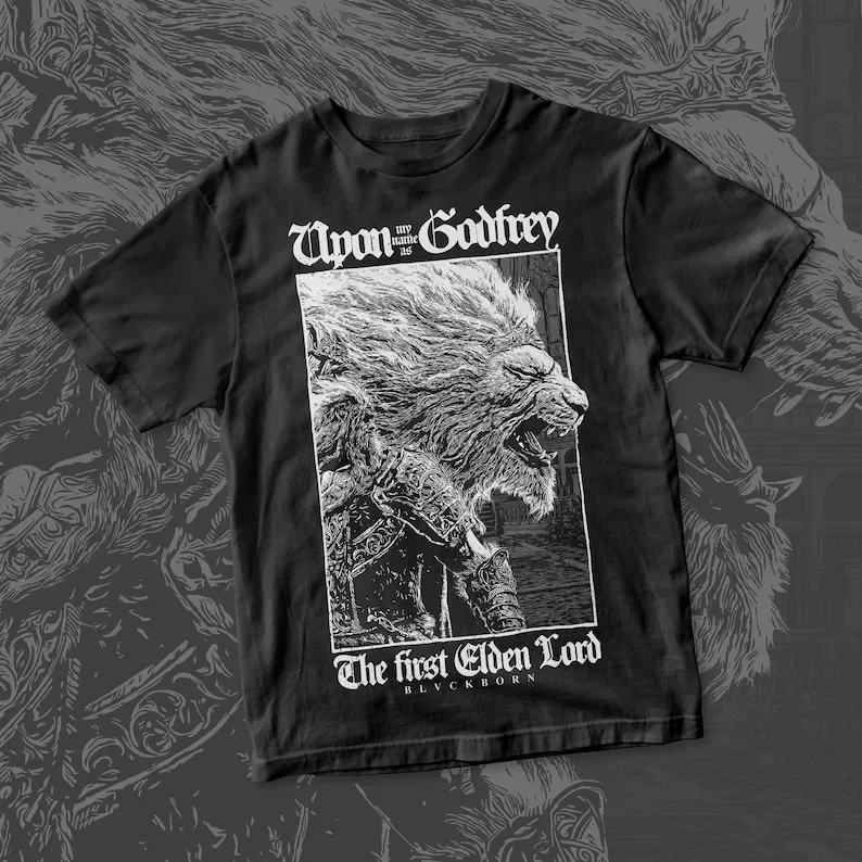 

Godfrey The First Elden Lord cotton shirt