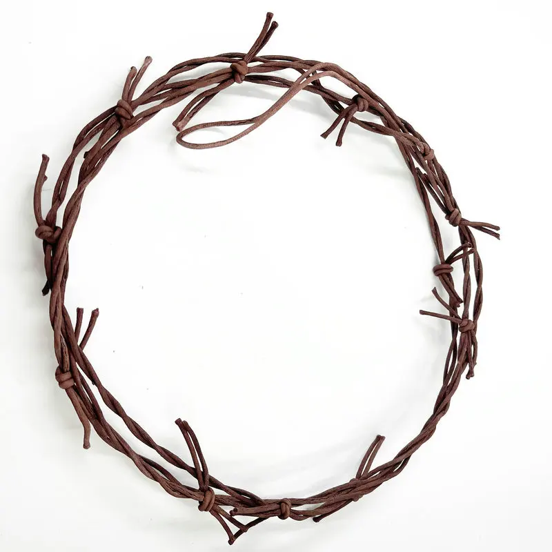 Halloween Simulation Plastic Wire Ghost Festival Wicker Accessories