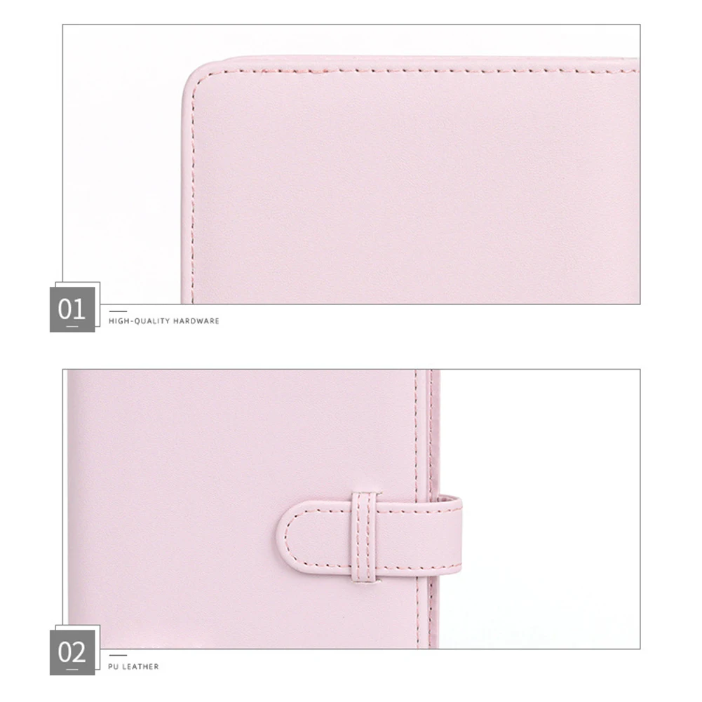 108 Sheets Portable 3 inch Photo Album for Fujifilm Instax Mini 12 for Collection Green Pink Ticket Card Collection Book