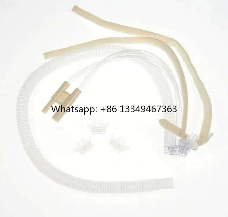 Disposable Silicone Cannula with Nasal Prongs Nasal Masks Infant Neonate Interface Non-invasive Respiratory Nasal Generator