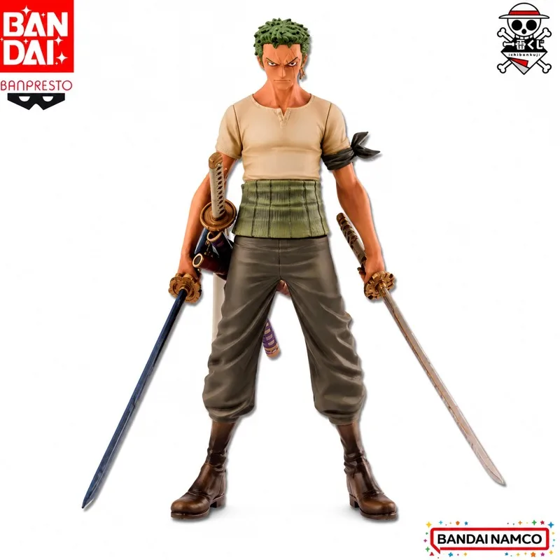 

In Stock Bandai Original Ichiban Kuji One Piece Roronoa Zoro Action Figure Model Doll Brand New Boxed Anime Characters Toys