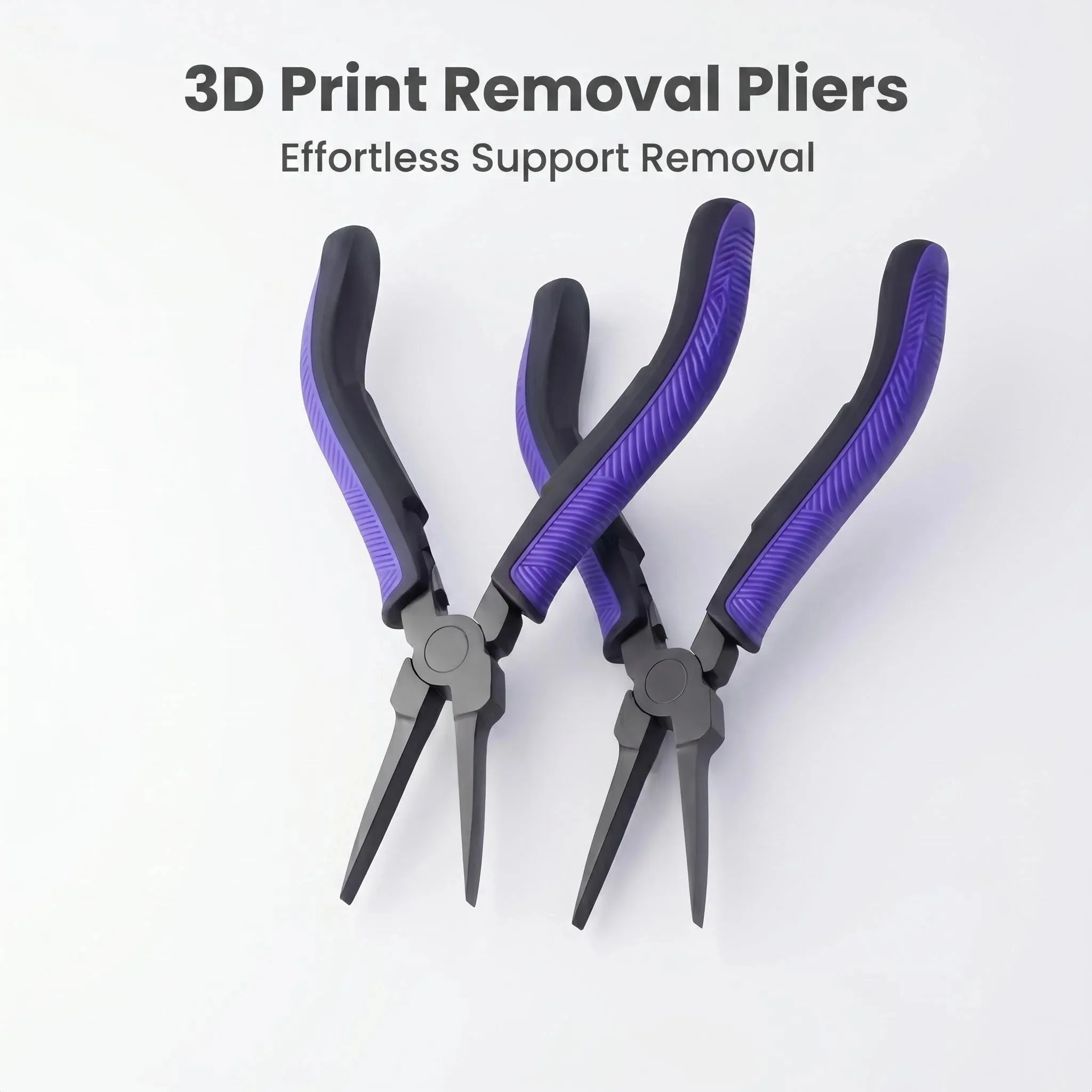 Verbesserte Langspitzzange aus Stahl, Lange Seitenschneider für 3D-Drucker, Einfache 3D-Druck-Unterstützung und -Entfernung – Detail 11