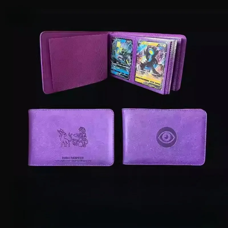 Picture 3: New in Stock Anime Ptcg Huiyao Energy Collection Card Book Gift Box Cartoon Home Super Attributes Can Store 64 Card Sets Gifts