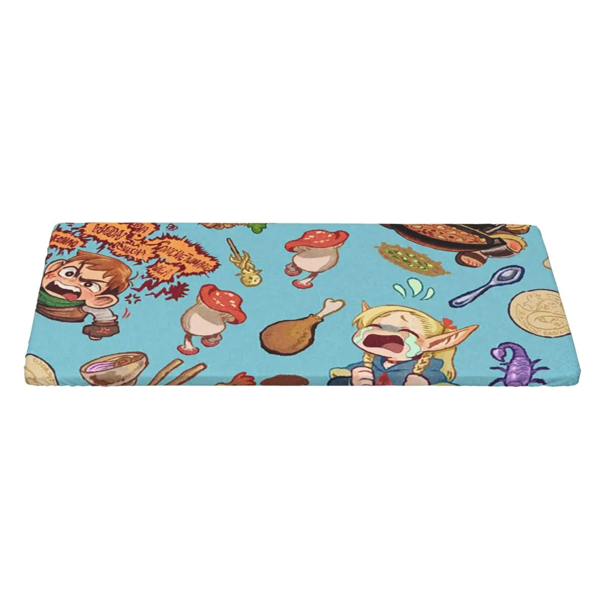 Delicious In Dungeon Customized Rectangular Tablecloth Waterproof Table Cover for Festival Party Decorations Table Cloth