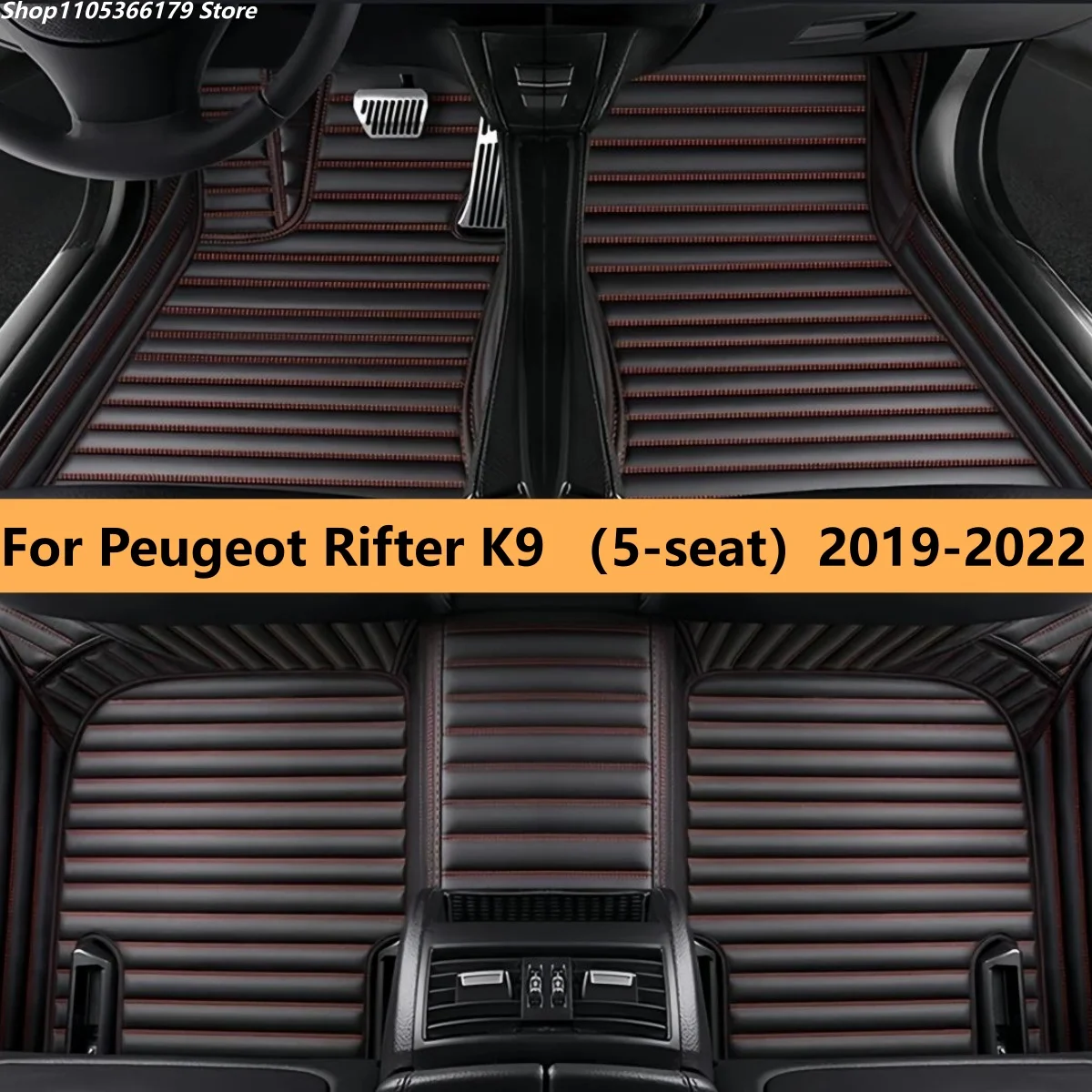 

Автомобильные коврики для Peugeot Rifter K9 (5-местный) 2019 2020 2021 2022, аксессуары для салона автомобиля, для мужчин и женщин