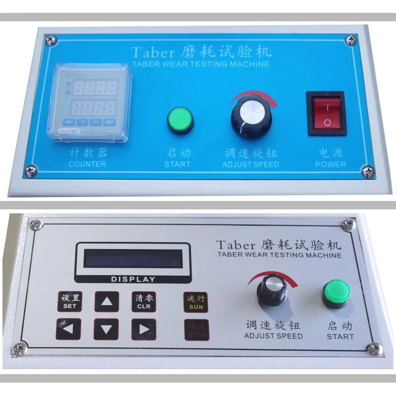 Tester zużycia TABER Tester zużycia podłóg skórzanych Tester zużycia tworzyw sztucznych Test zużycia papieru powlekanego Nowy produkt