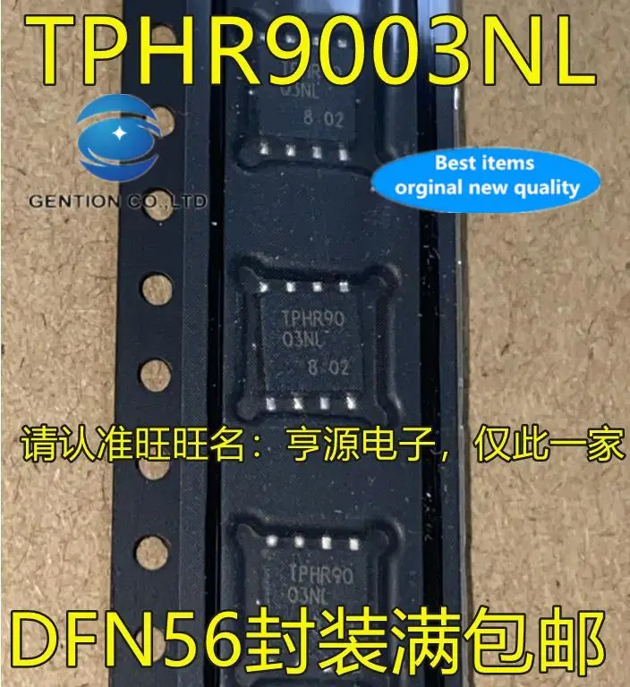 

10 шт. 100% оригинал, новый в наличии TPHR9003 TPHR9003NL DFN56 сильный ток с низким сопротивлением MOS полевой транзисторный чип