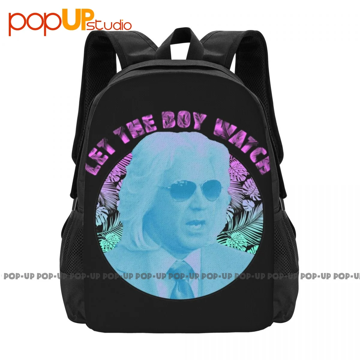 Ashley Schaeffer Let The Boy Watch Backpack Large Capacity Fashion Portable Personalised Large Capacity