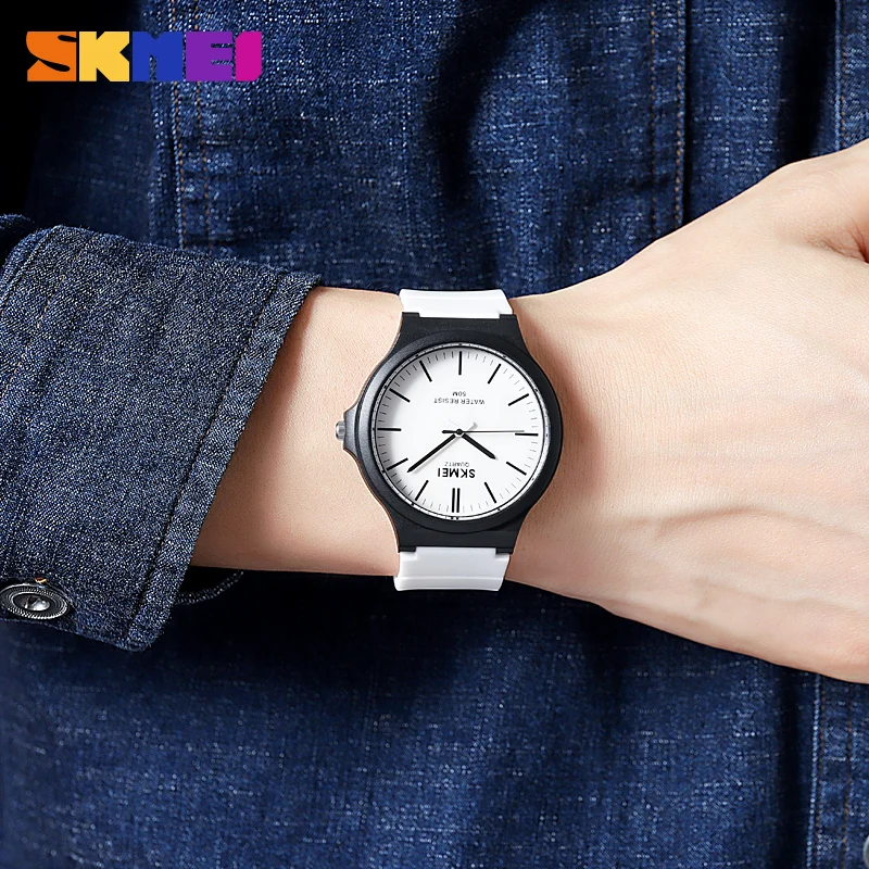 SKMEI 2023 موضة جديدة ساعة غير رسمية للرجال والنساء مقاوم للماء الرياضة ساعة اليد الذكور ساعة رجالي ساعات للهدايا Reloj Hombre