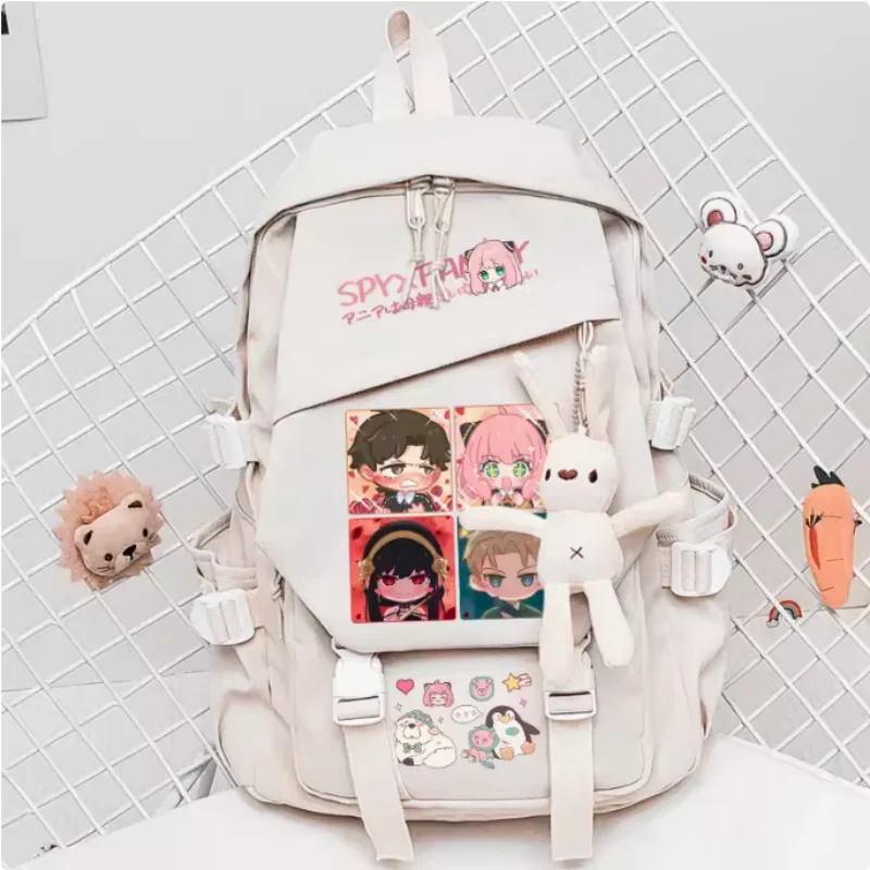 

Anime Spy Family Anya Forger Schoolbag Backpack High-capacity Shoulder Bag Cosplay Travel Student Teenager Gift B1581