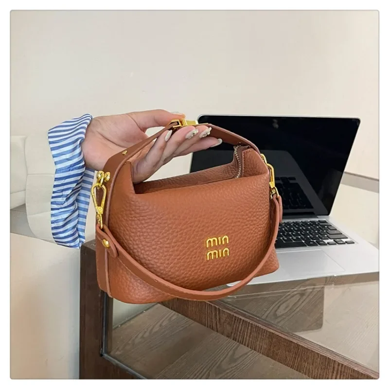 Handbag For Women 2024 Temperament Simple Solid Color Ribbons Female Crossbody Bag Fashion Wild Shoulder Diagonal Bags Girl Tide