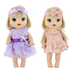 New dress  For 12 Inch 30CM Baby Alive Doll Toys Doll Clothes And Accessories