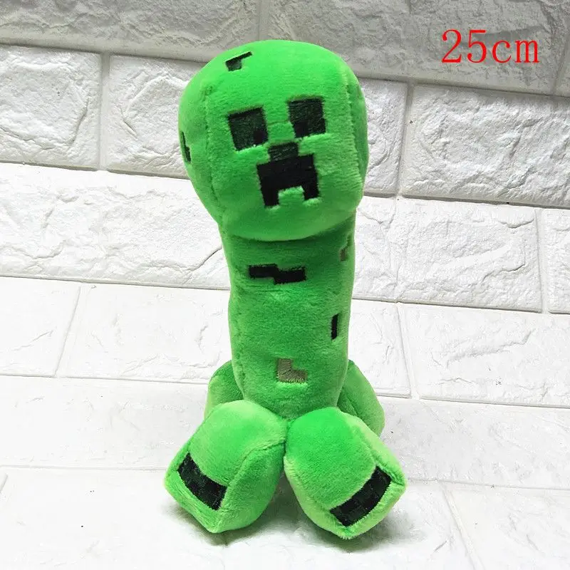 New hot selling My World plush toy Ender Dragon sitting Stevie Zombie figure coolie afraid Big iron Kui Children's Day gift