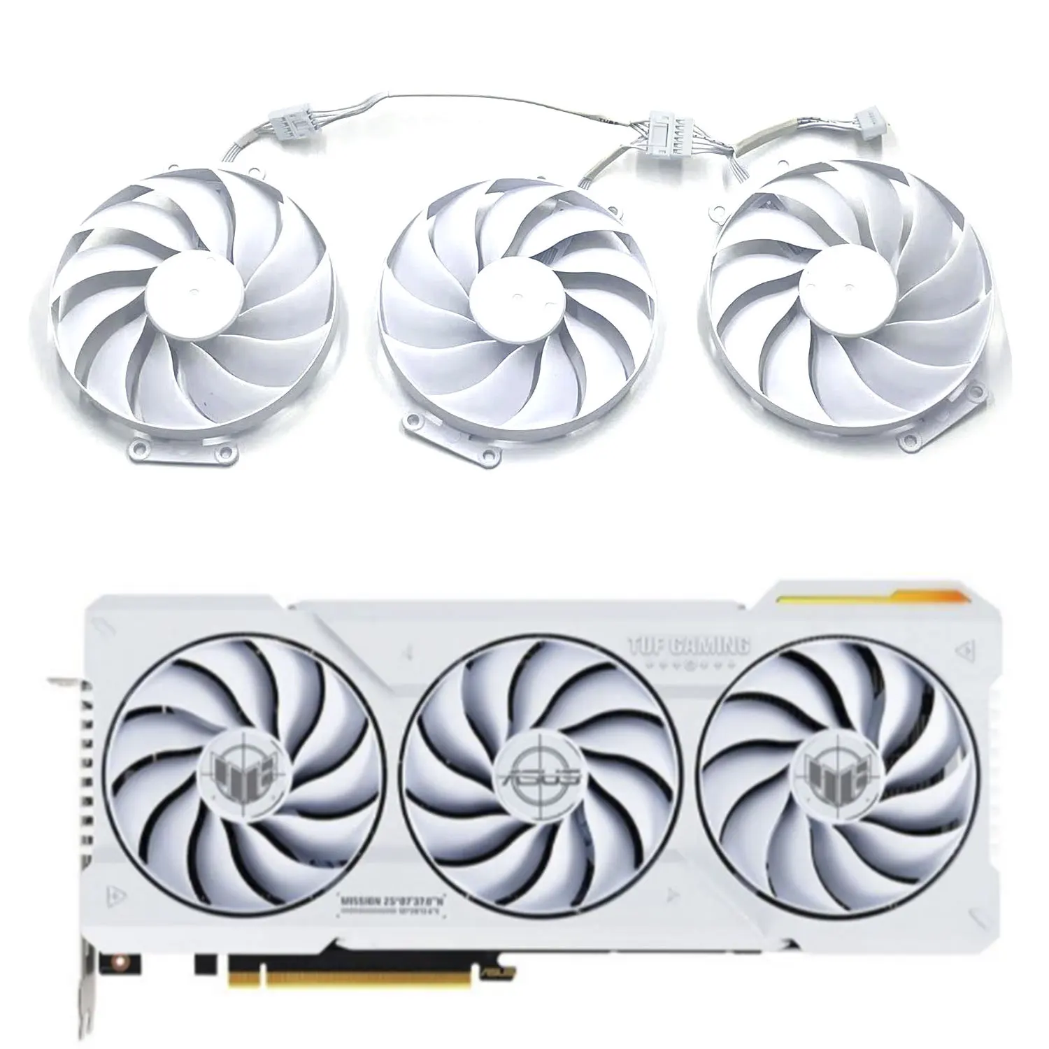 

90MM 7PIN FD9015U12D DC 12V 0.55A RTX4070 TI GPU fan for ASUS RTX 4070 Ti TUF-RTX4070TI-O12G-WHITE-GAMING graphics card