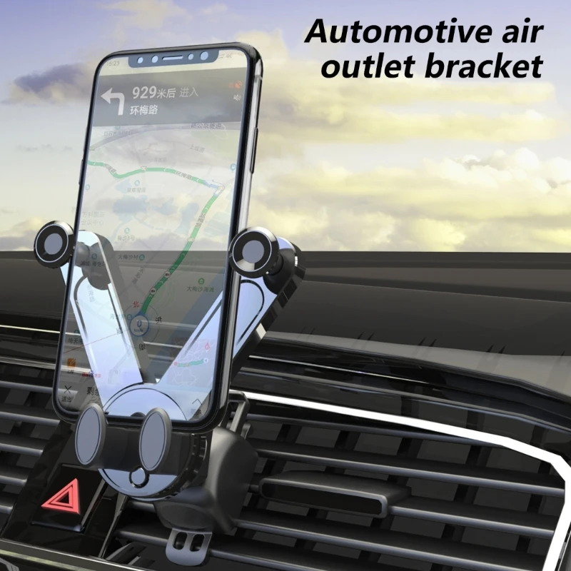Telefonhalter für Lüftungsschlitze Auto, verbesserte Kfz-Handyhalterung für Smartphone-Navigation,