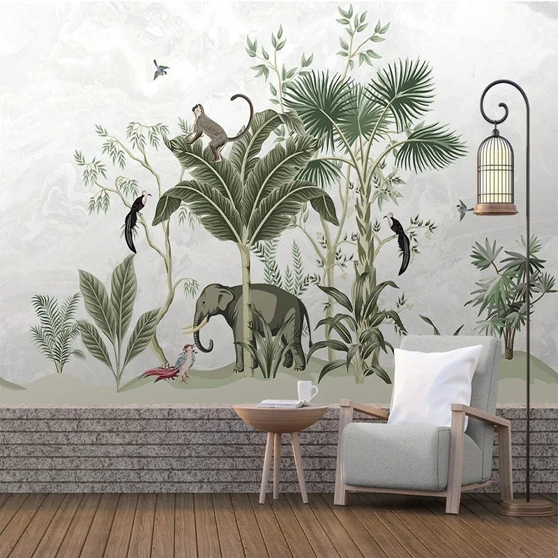 

Photo Wallpaper Papel De Parede Landscape Pine Murals Wall Cloth Living Room TV Backdrop Wall Covering Waterproof Vinyl Fresco