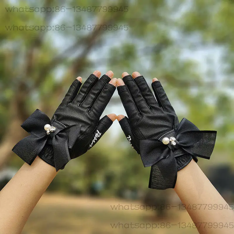 Korean Version of Finger Golf Gloves, Breathable and Wear-resistant Golf Products, Left and Right Hand Non-slip PU Gloves