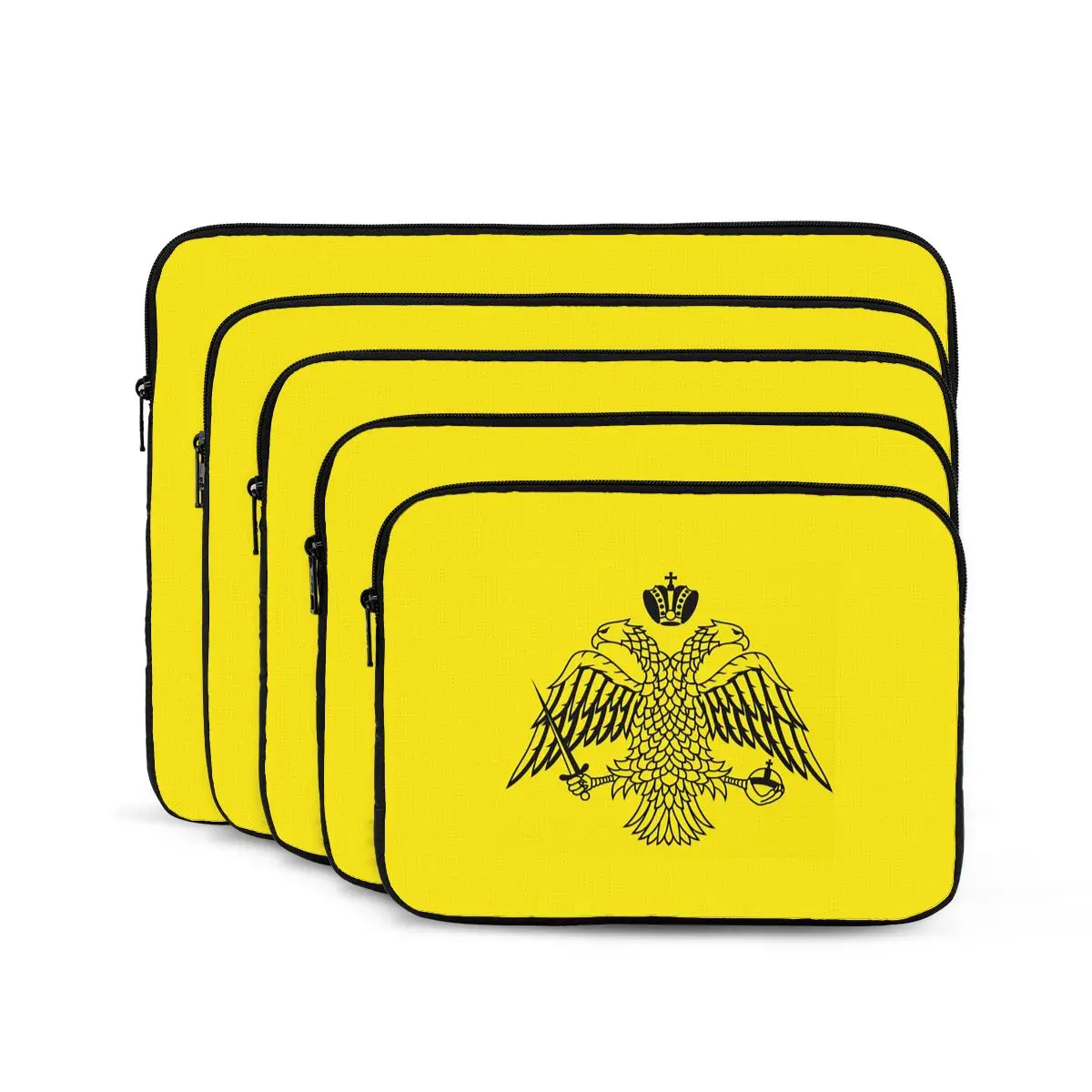 Byzantine Imperial Flag By The Greek Orthodox Churches Cushion Cover Notebook Laptop Bag Case Pouch Tablet Shockproof Case Bag