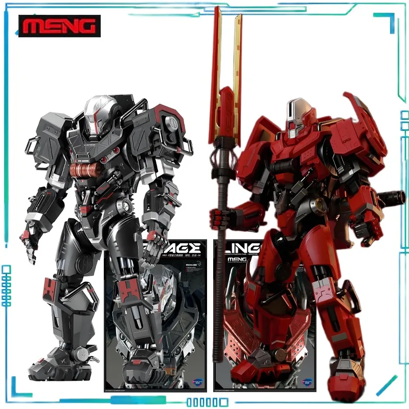 

MENG Original Spirit Cage Series Spirit Cage MU-2 Heavy Stereoscopic Dawn Type Monitor Plastic Assembly Model Boy's Gift Collect