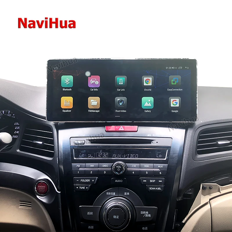 Navihua Car DVD Player GPS Auto Android Navigation Multimedia System Car Radio Stereo Large Screen For Acura ILX