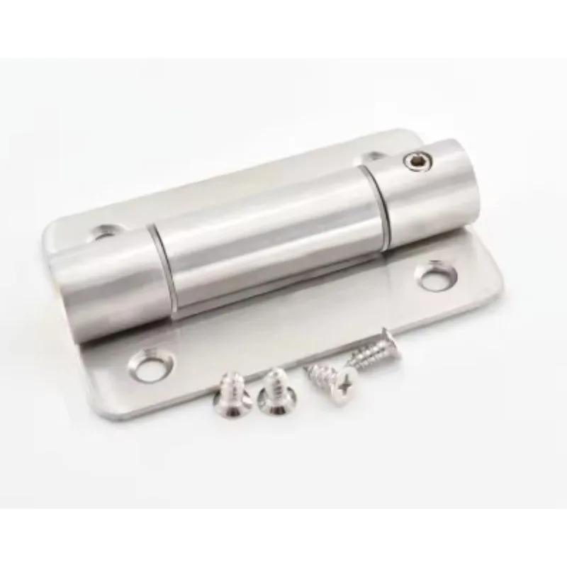 10PCS Thickened Stainless Steel 304 Spring Hinge For Public Toilet Partition Self-closing Door
