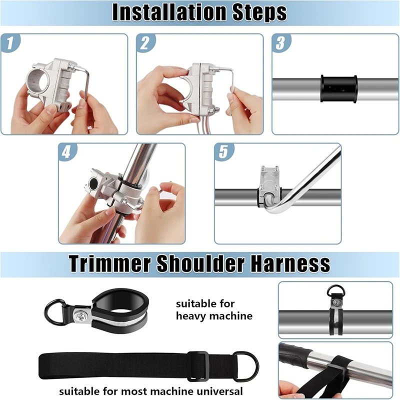

Рукоятка для триммера, эргономичная рукоятка для триммера, ремень для триммера с плечевым ремнем