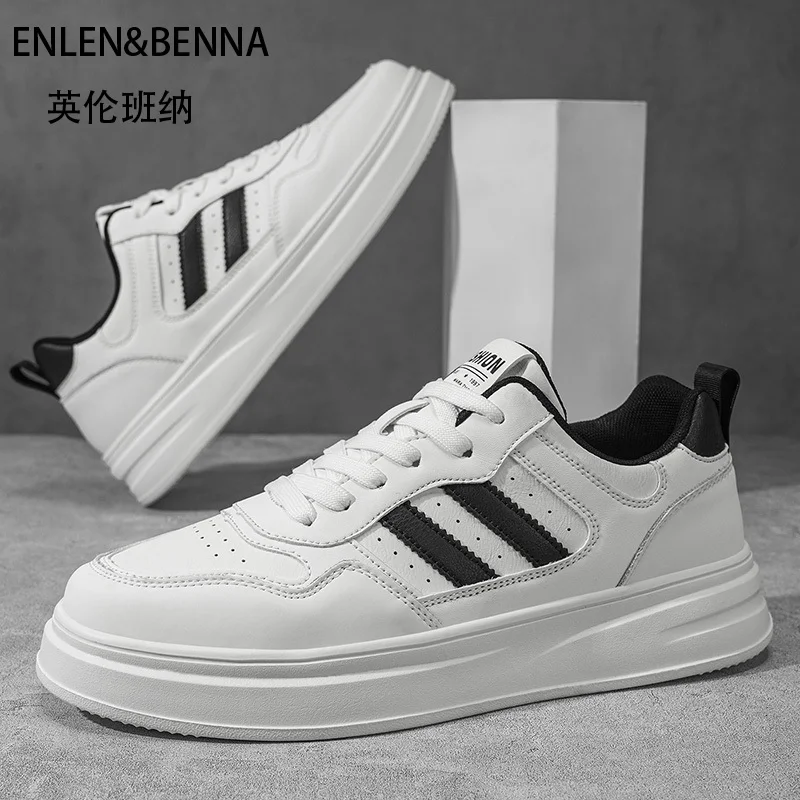 

Тенденция обуви Маленькие белые туфли Four Seasons Мужская обувь Повседневная повседневная обувь для доски Высокое качество Универсальные дышащие туфли