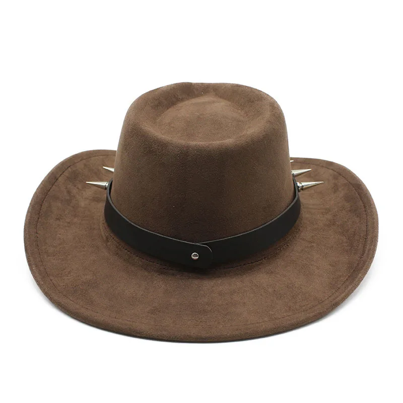 men's hats western cowgirl Cowboy country hat Party Caps women luxury fedora free shipping panama Beach jazz chapel winter rivet