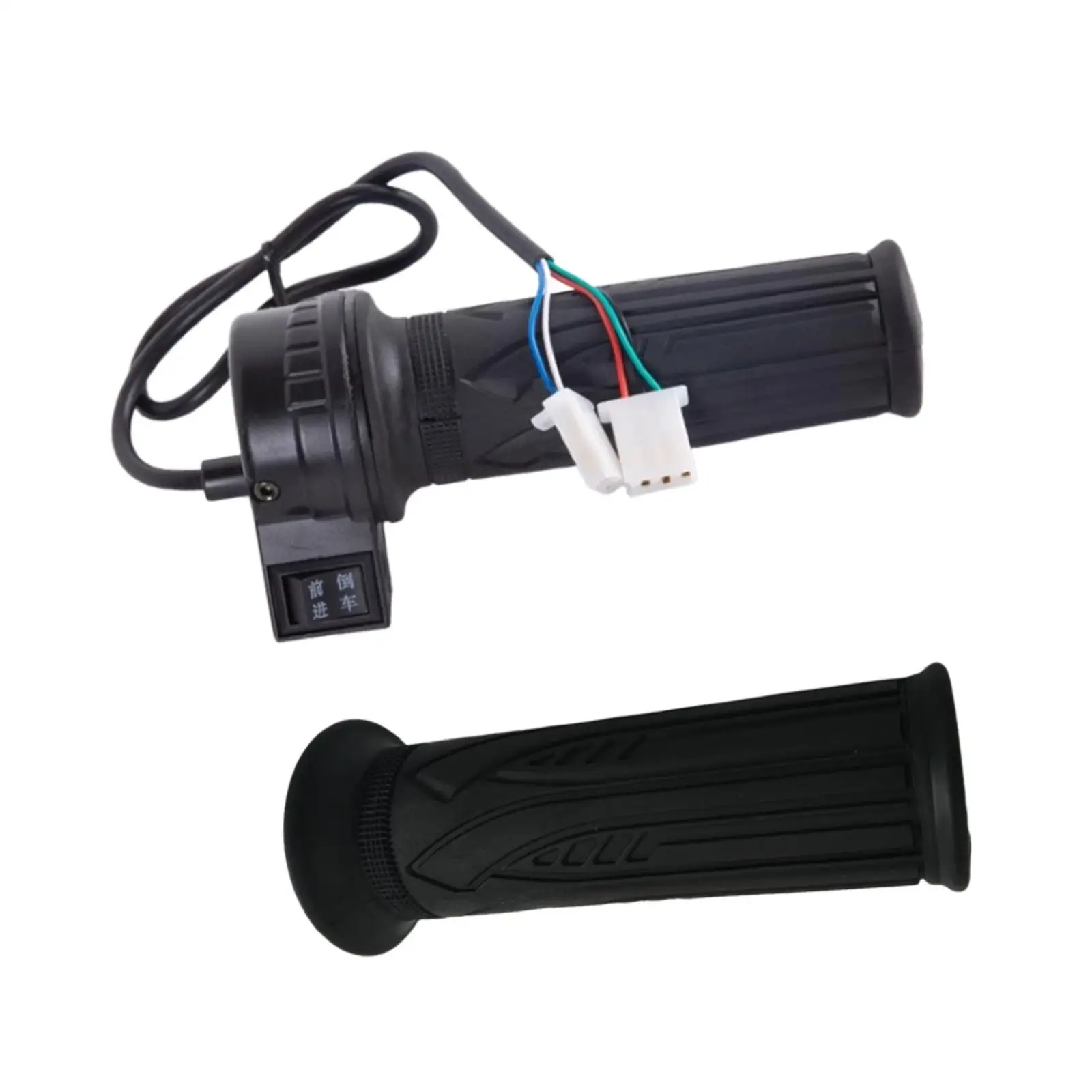 Electric Twist Grips Handlebar Throttle Speed Crafted from PP Material Slip Resistant Surface Suitable for Electric Bike