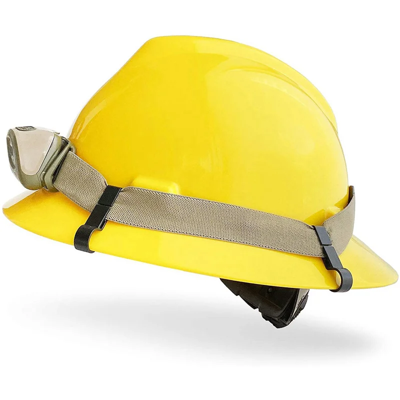 

YHOLI-Helmet Clips For Head Light Lamp Hard Hat Light Clips,Hardhat Accessory,Easily Mount Hook For Helmet,Cap Strap 500 Pcs