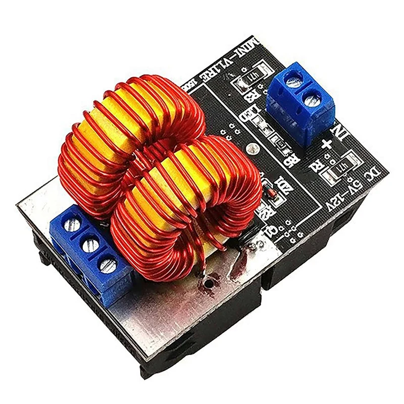 M12K-2X Mini ZVS Heating Machine 120W High Frequency Induction Heating Board Module Driver Heater