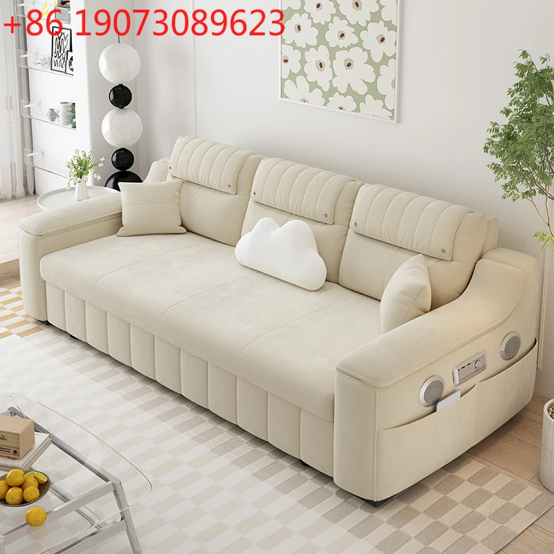 

Dual Use Sleep Sofas Bed Recliner Designer Nordic Floor Folding Sofa Lazy 3