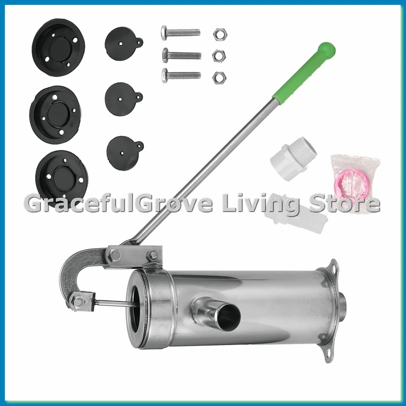 

Manual Well Pump Hand Well Pump,Stainless Deep Well Hand Pump,Pitcher Pump for Well Water Suction Pump Groundwate-A33R