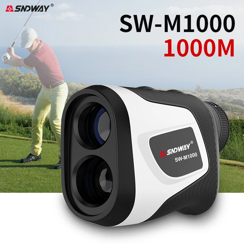 

SNDWAY Rangefinder Telescope 500M 700M 1000M Multifunction Laser Distance Meter Ranging Tester Flagpole Lock Especially For Golf