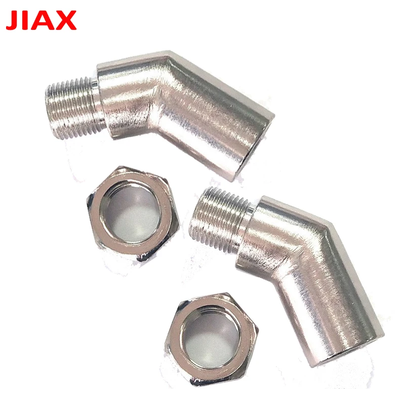 O2 Sensor Extender 45 Degree M18X1.5 Thread Connector Oxygen Sensor Spacer Car Exhaust Pipe Fix Engine Light Accessories