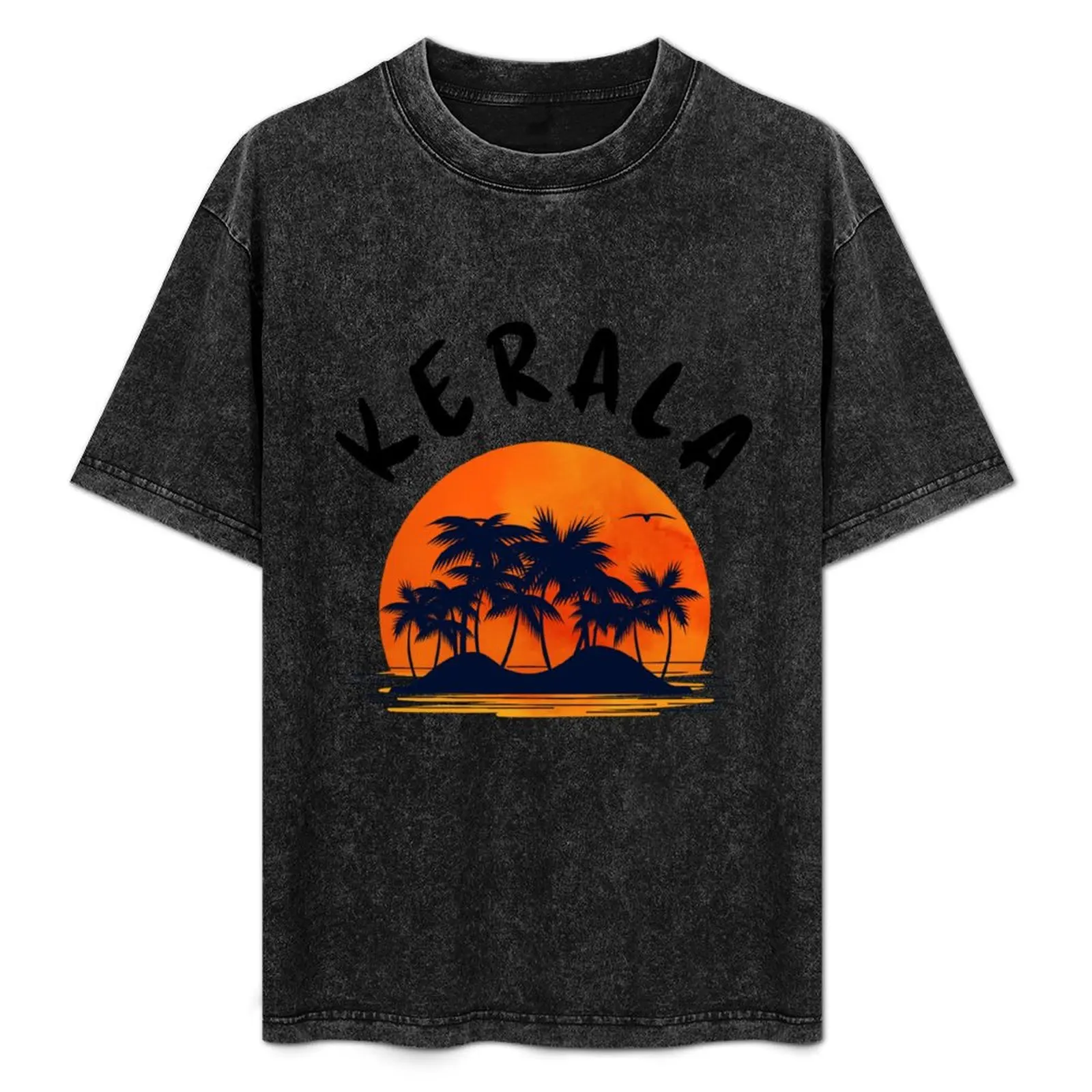 Camiseta Kerala India, Camiseta de Algodón Suave y Duradera