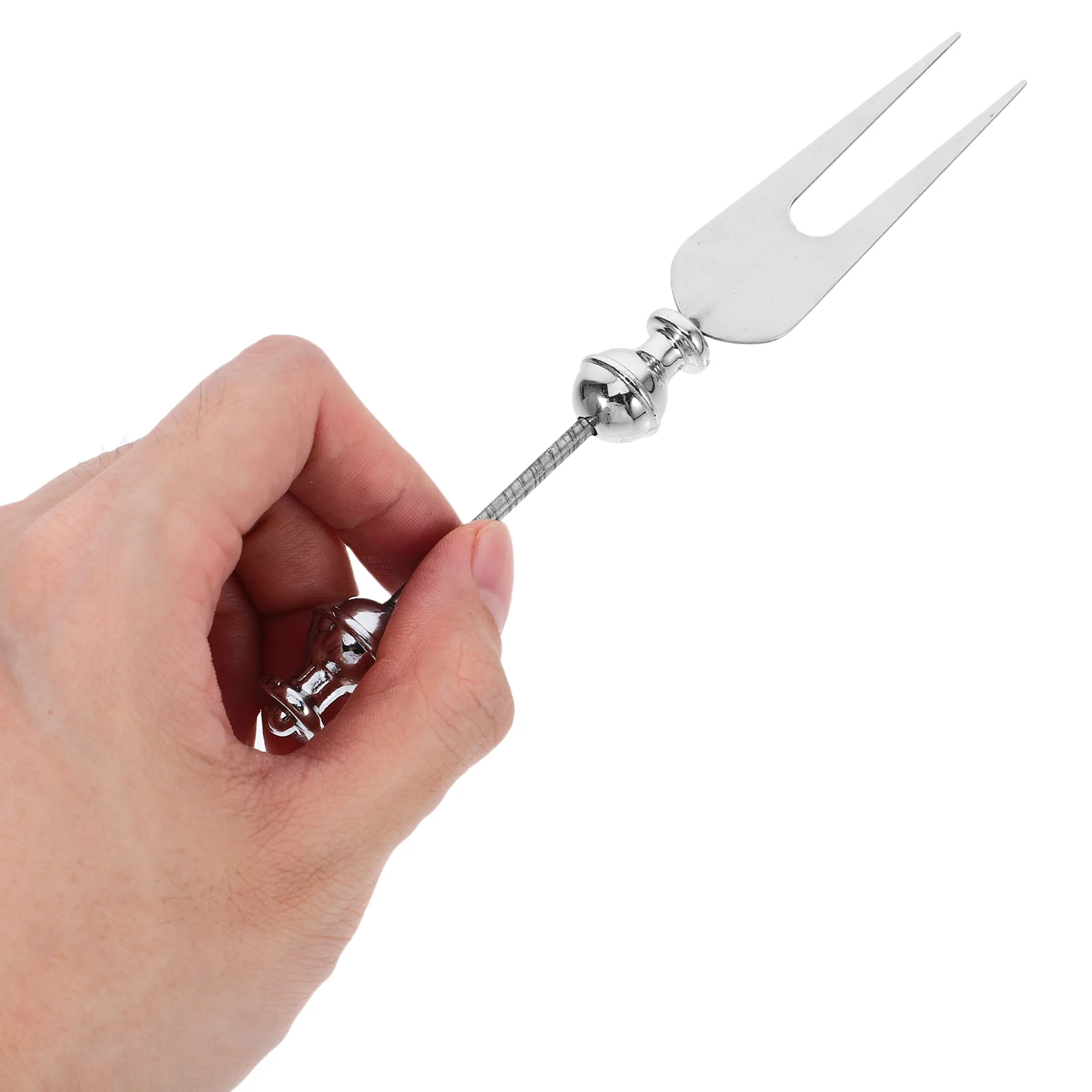 

Beadable Fruit Forks Stainless Steel Custom DIY Design Portable Dinner Small Appetizer Serving Food Household Kitchen Barware