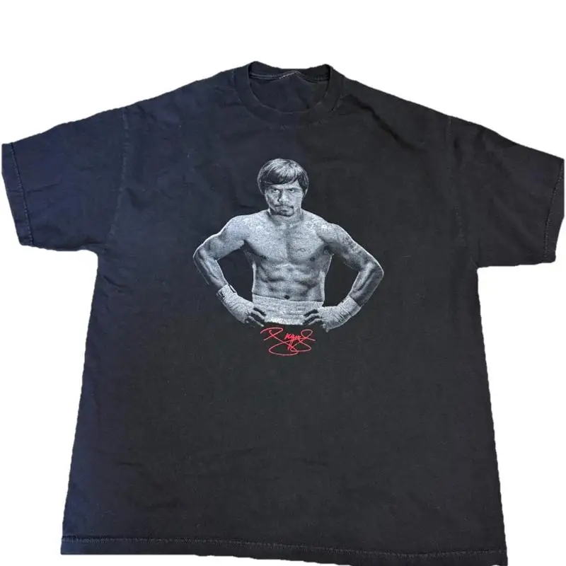 

Винтажная футболка Manny Pacquiao Professional Boxing Record, размер XL